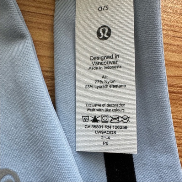 Lululemon Fly Away Tamer Headband in Baby Blue - Picture 10 of 10